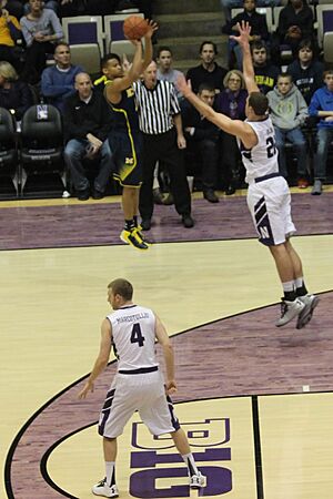 20130103 Trey Burke three