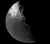 Turgis crater on Iapetus.