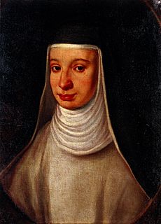A nun, traditionally identified as Suor Maria Celeste, daugh Wellcome L0031890