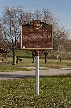 Africa Community Historical Marker 1