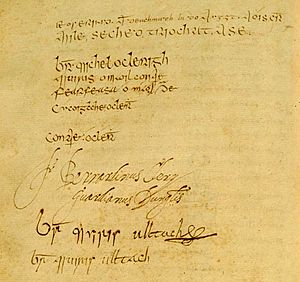 Annals of the Four Masters Signature