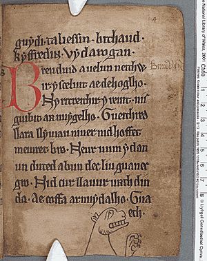 Black Book of Carmarthen (f.4.r)