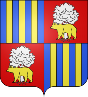 Blason ville fr Bardos (Pyrénées-Atlantiques)