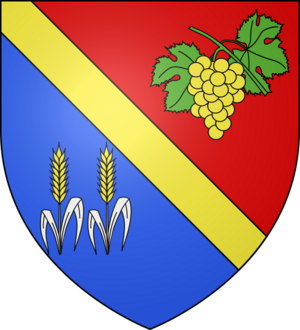 Blason ville fr Dagneux (Ain)