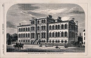 Brompton Cancer Hospital, Kensington, London; view from the Wellcome V0013585