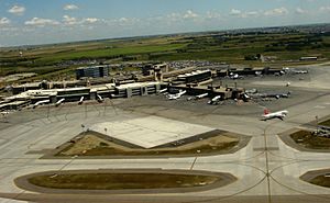 Calgary Airport overview