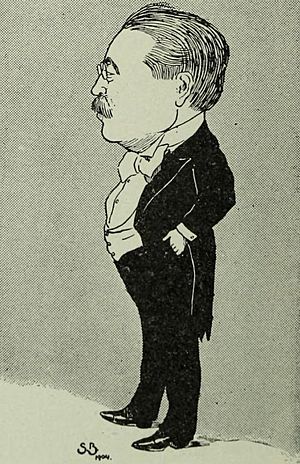 Caricature of E. W. Hornung