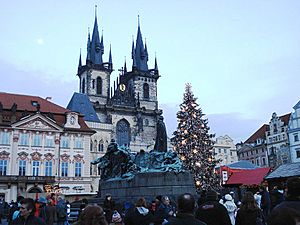Christmas in Prague's Old Town Square
