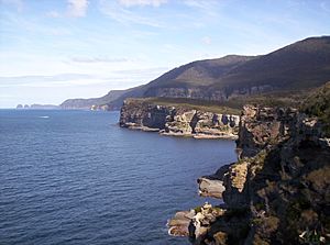 Coastal-cliffs Tasman-peninsula
