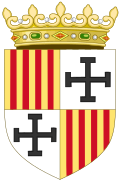 Coat of Arms of Ferdinand, Duke of Calabria