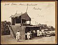 Cotton sheds and merchants in Bombay by Francis Frith