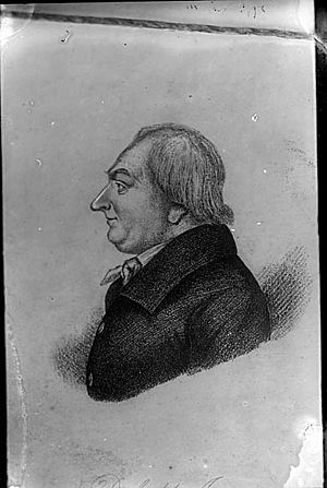David Richards (Dafydd Ionawr, 1751-1827) (print) NLW3362443