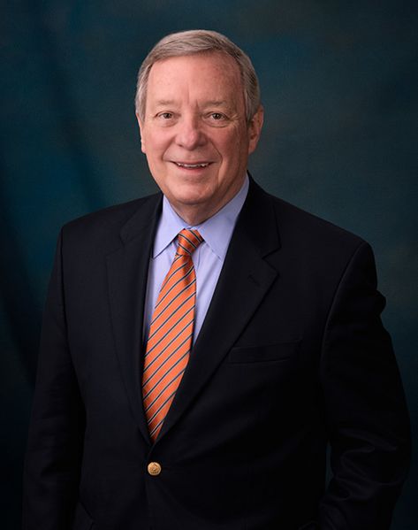 Dick Durbin 2022 official portrait