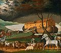 Edward Hicks, American - Noah's Ark - Google Art Project