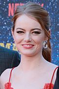 Emma Stone at Maniac UK premiere (cropped)