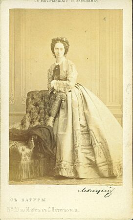 Empress Consort of Alexander II Maria Alexandrovna 1855 by Sergei Levitsky