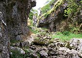 Entrance to Trollers Gill from the south - geograph.org.uk - 413874