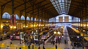 Eurostar Paris Gare du Nord Station, 8 October 2011