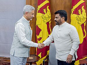 External Affairs Minister, Dr. S. Jaishankar called on President of Sri Lanka, H.E. Mr. Anura Kumara Dissanayake on 4 October 2024