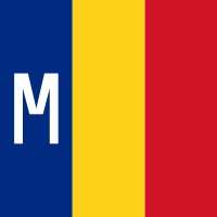 Flag of Romanian Minister of National Defence.svg