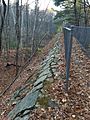 Ford's Folly dam near Nobscot Hill Reservation and Wayside Inn in Sudbury Massachusetts MA