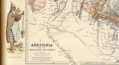 Fullarton8 1860s Map of Central Africa