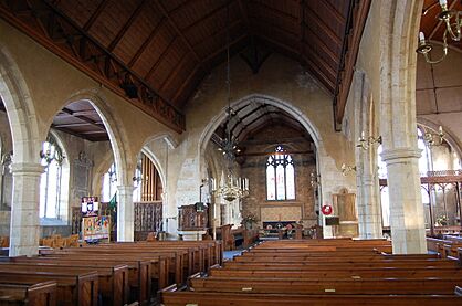 Goudhurst, St Mary's church interior (35724554142)