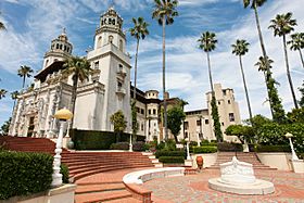 Exterior of Hearst Castle