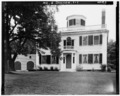 Historic American Buildings Survey Josiah T. Tubby, Photographer May 1936 FRONT - James Kavanaugh House, State Route 213, Damariscotta Mills, Lincoln County, ME HABS ME,8-DAMARM,1-1