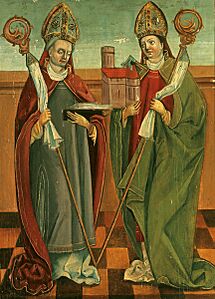 Hl Ulrich und Hl Wolfgang um 1510