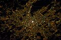 ISS-38 Nighttime image of Moscow, Russia