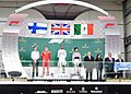 Ilham Aliyev watched the opening ceremony of the 2018 Formula-1 Azerbaijan Grand Prix and final race 32