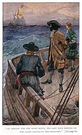 Illustrations by Archibald Webb Roger Willoughby by WHG Kingston PD courtesy of Internet Archive-No1-the sun went down