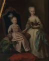 Infante D. Pedro, 16.º Duque de Bragança & Infanta D. Maria Bárbara, 15.ª Duquesa de Bragança - Domenico Duprà