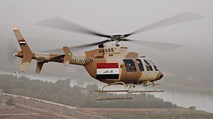 Iraqi Army Aviation T407 flown by Chief Warrant Officer Robert Grosnick (cropped)