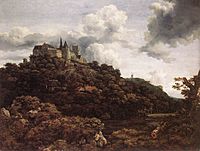 Jacob Isaacksz. van Ruisdael - Bentheim Castle - WGA20467