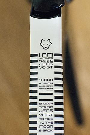 Jens Voigt - Hour Record - bike (details)