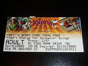 Knott's Berry Farm Facts for Kids