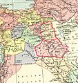 Kurdish States 1902 -outlined