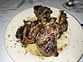 Lamb Chops from a Greek restaurant in Fort Lauderdale, Florida