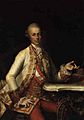 Leopold II as Grand Duke of Tuscany by Joseph Hickel 1769