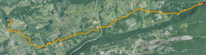 Little Nescopeck Creek satellite map.PNG