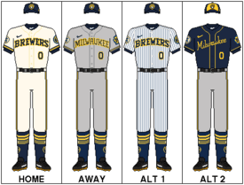 brewers uniforms