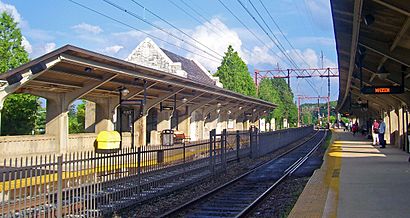 Madison, NJ, train station platform.jpg