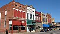 Main Street in the Morganfield Commercial District