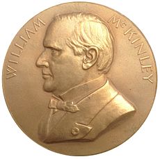 McKinley medal 1901 obverse