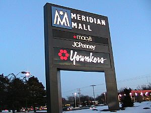 Meridian Mall Sign-Okemos Michigan.JPG