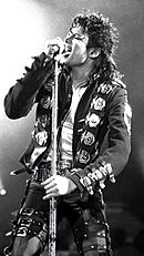 Michael Jackson performing