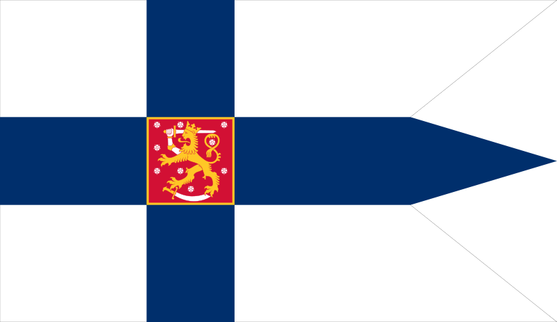 Military flag of Finland