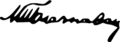 Milivoje P Blaznavac Signature